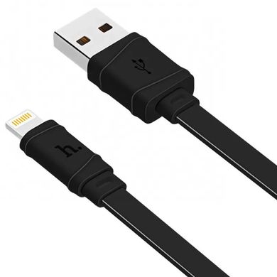 Дата кабель Hoco X5 Bamboo USB to Lightning (100см) Черный