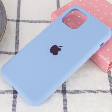 Чохол Silicone Case Full Protective (AA) для Apple iPhone 11 (6.1") Блакитний / Lilac Blue