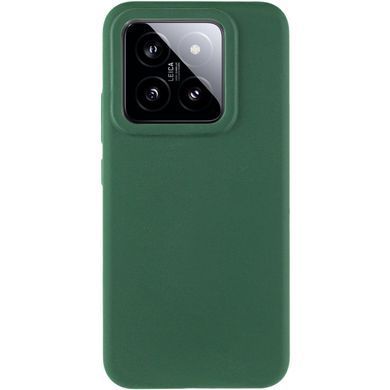 Чехол Silicone Cover Lakshmi (AAA) для Xiaomi 14 Pro Зеленый / Cyprus Green