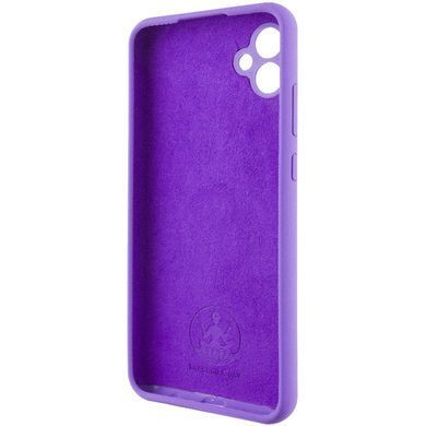 Чехол Silicone Cover Lakshmi Full Camera (AAA) для Samsung Galaxy A06 Фиолетовый / Amethyst