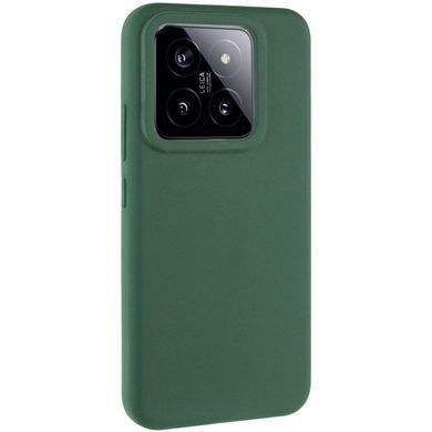 Чехол Silicone Cover Lakshmi (AAA) для Xiaomi 14 Pro Зеленый / Cyprus Green