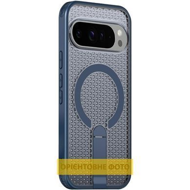 Чехол TPU Breeze with Magnetic Fit stand для Google Pixel 9 Pro XL / 10 Pro XL Blue