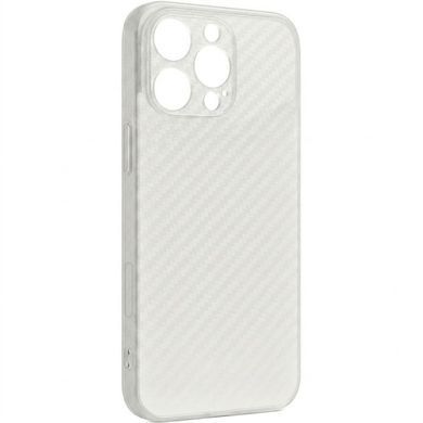 Чохол Getman Carbon Ultra Slim для Apple iPhone 16 Pro (6.3") Clear White