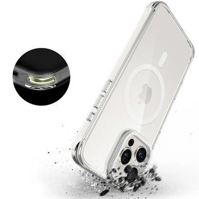 Чохол TPU Space Case Apex with Magnetic Fit для Apple iPhone 15 Pro Max (6.7") Silver