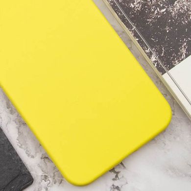 Чехол Silicone Cover Lakshmi (AAA) для Samsung Galaxy S22 Ultra Желтый / Yellow