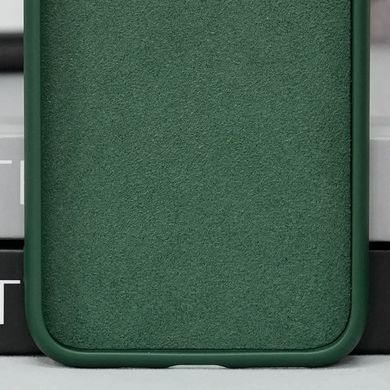 Чохол TPU+Glass Sapphire Midnight with MagSafe для Apple iPhone 12 (6.1") Зелений / Forest green