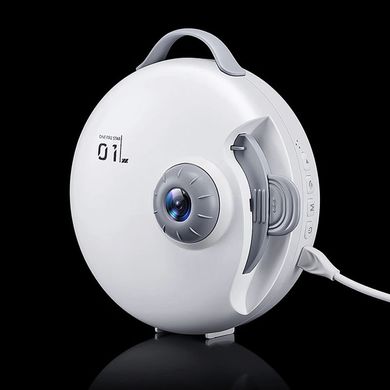 Уцінка Проектор-нічник Galaxy E18 with Bluetooth and Remote Control 1800 mAh Відкрита упаковка / White