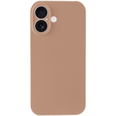 Чехол Silk Full Camera Protective (AA) NO LOGO для Apple iPhone 17 (6.3") Бежевый / Desert Gold