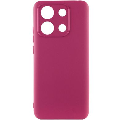 Чехол Silicone Cover Lakshmi Full Camera (A) для Xiaomi Redmi Note 13 Pro 4G / Poco M6 Pro 4G Бордовый / Marsala