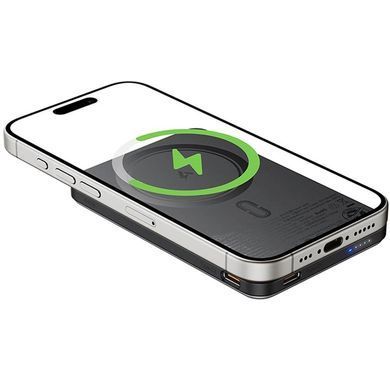 Портативний ЗП Power Bank Acefast M30 PD20W з БЗП with cable 5000 mAh Black