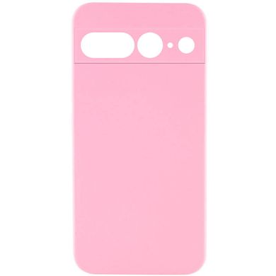 Чехол Silicone Cover Lakshmi Full Camera (AAA) для Google Pixel 7 Pro Розовый / Light pink