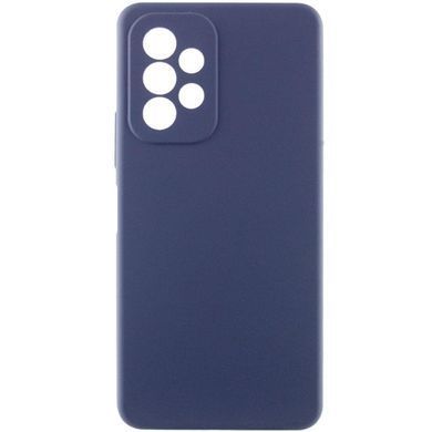 Чохол Silicone Cover Lakshmi Full Camera (AAA) для Samsung Galaxy A23 4G Темно-синій / Midnight blue