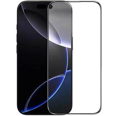 Уценка Защитное стекло Nillkin (CP+PRO) для Apple iPhone 16 Pro (6.3") (+ аппликатор) Поврежденная упаковка / Черный