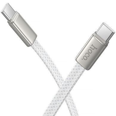 Дата кабель Hoco X125 Exceso Type-C to Type-C 60W (1m) White