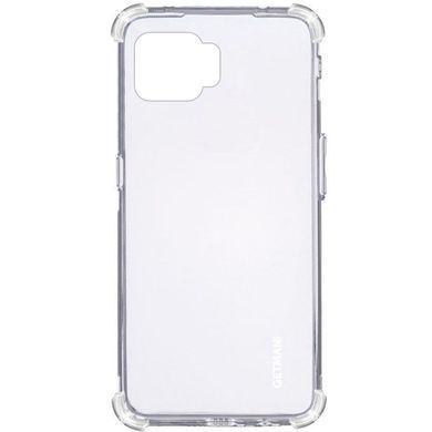 TPU чохол GETMAN Ease logo посилені кути для Oppo A93 Безбарвний (прозорий)