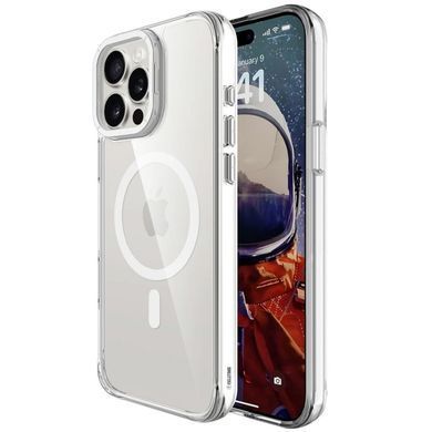 Чохол TPU Space Case Apex with Magnetic Fit для Apple iPhone 15 Pro Max (6.7") Silver