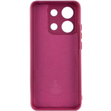 Чохол Silicone Cover Lakshmi Full Camera (A) для Xiaomi Redmi Note 13 Pro 4G / Poco M6 Pro 4G Бордовий / Marsala