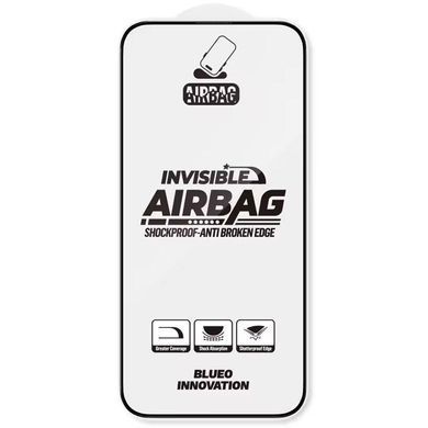 Защитное 3D стекло Blueo Invisible Airbag для Apple iPhone 17 Pro Max /16 Pro Max /18 Pro Max (6.9") Черный