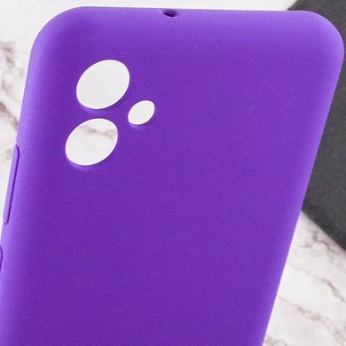 Чехол Silicone Cover Lakshmi Full Camera (AAA) для Samsung Galaxy A06 Фиолетовый / Amethyst