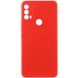 Чохол Silicone Cover Lakshmi Full Camera (AAA) для Motorola Moto E40 Червоний / Red