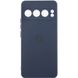 Чехол Silicone Cover Lakshmi Full Camera (AAA) with Logo для Google Pixel 9 Pro Темно-синий / Midnight blue