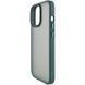 TPU+PC чехол Metal Buttons для Apple iPhone 14 Pro Max (6.7") Зеленый / Dark Green фото 3