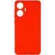 Силиконовый чехол Candy Full Camera для Realme C55 Красный / Red