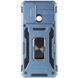 Ударопрочный чехол Camshield Army Ring для Xiaomi Redmi 9C / 10A Голубой / Light Blue фото 2