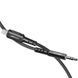 Аудио кабель Aux Acefast C1-06 (Lightning to AUX 3.5mm) (1m) Black фото 2