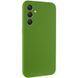 Чехол Silicone Cover Ummi Lakshmi Full Camera (AA) для Samsung Galaxy S25+ Зеленый / Dark green
