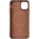 TPU чохол Carbon Protective with Magnetic Fit для Apple iPhone 12 Pro Max (6.7") Coffee фото 3