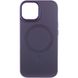Чехол TPU+Glass Sapphire Midnight Open Camera with MagSafe для Apple iPhone 15 (6.1") Фиолетовый / Deep Purple фото 1