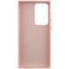Шкіряний чохол Bonbon Leather Metal Style для Samsung Galaxy S23 Ultra Рожевий / Light pink фото 3