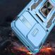 Ударопрочный чехол Camshield Army Ring для Samsung Galaxy A35 / A55 Голубой / Light Blue фото 7