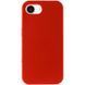 Чехол Silicone Case Full Protective (AA) NO LOGO для Apple iPhone 16e / 17e (6.1") Красный / Red
