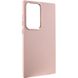 Шкіряний чохол Bonbon Leather Metal Style для Samsung Galaxy S23 Ultra Рожевий / Light pink фото 2