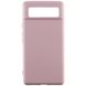 Чехол Silicone Cover Lakshmi (A) для Google Pixel 6 Pro Розовый / Pink Sand фото 1