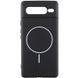 Чехол Silicone Cover Lakshmi Full Camera (AA) with Magnetic Fit для Google Pixel 7 Pro Черный / Black