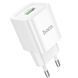 СЗУ Hoco C145A Charm QC3.0 18W (1USB-A) White фото 4