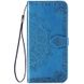 Кожаный чехол (книжка) Art Case с визитницей для TECNO POP 4 Синий фото 1
