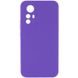 Чехол Silicone Cover Lakshmi Full Camera (AAA) для Xiaomi Redmi Note 12S Фиолетовый / Amethyst фото 1