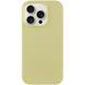 Чохол Silk Full Protective (AA) NO LOGO для Apple iPhone 16 Pro (6.3") Жовтий / Mellow Yellow фото 2