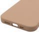 Чехол Silk Full Camera Protective (AA) NO LOGO для Apple iPhone 17 (6.3") Бежевый / Desert Gold фото 2
