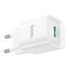 СЗУ Hoco C145A Charm QC3.0 18W (1USB-A) White фото 3
