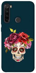 Чехол itsPrint Flower skull для Xiaomi Redmi Note 8T