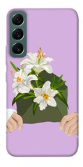 Чохол itsPrint Flower message для Samsung Galaxy S22