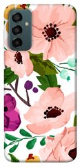 Чехол itsPrint Акварельные цветы для Samsung Galaxy M13 4G