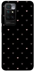 Чехол itsPrint Сердечки для Xiaomi Redmi 10