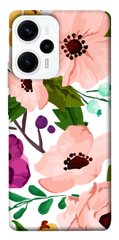 Чехол itsPrint Акварельные цветы для Xiaomi Poco F5 Pro