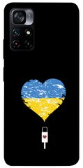Чехол itsPrint З Україною в серці для Xiaomi Poco M4 Pro 5G